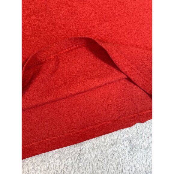 Vtg Patagonia Top Mens L Red/Brown Micro D-Luxe Long Sleeve Lightweight - Picture 10 of 12